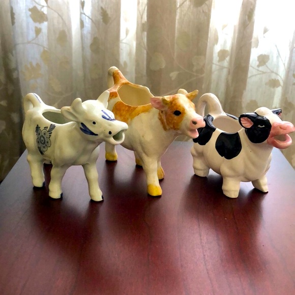 3 Cow Creamers - Picture 1 of 10